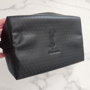 Yves Saint Laurent Textured Black Beauty Bag